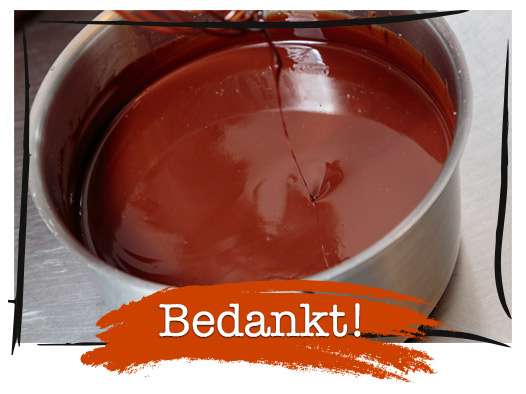 Bedankt voor uw bestelling