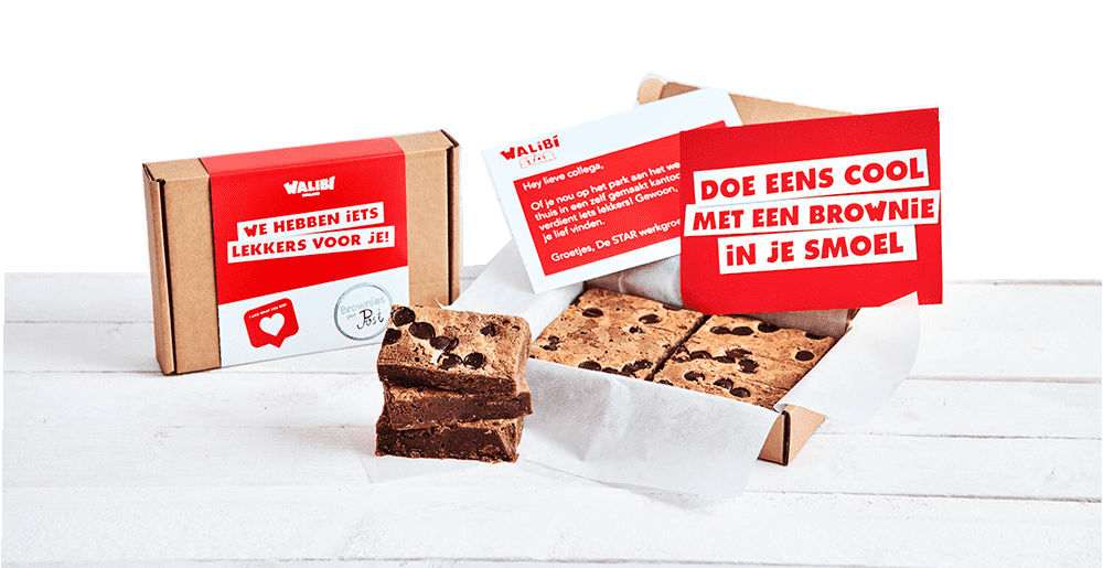 Verjaardagsbrownies